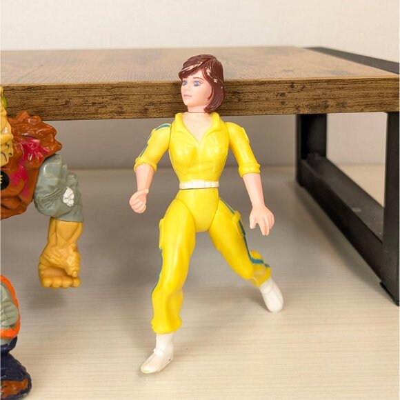 TMNT Figure Lot – Vintage April, Traag, Samurai Leo + 2012 Shellraiser Van - Picture 11 of 16